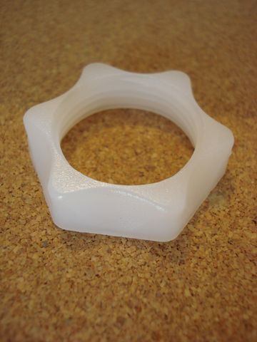 Back Nut,Plastic (3/4" BSP)